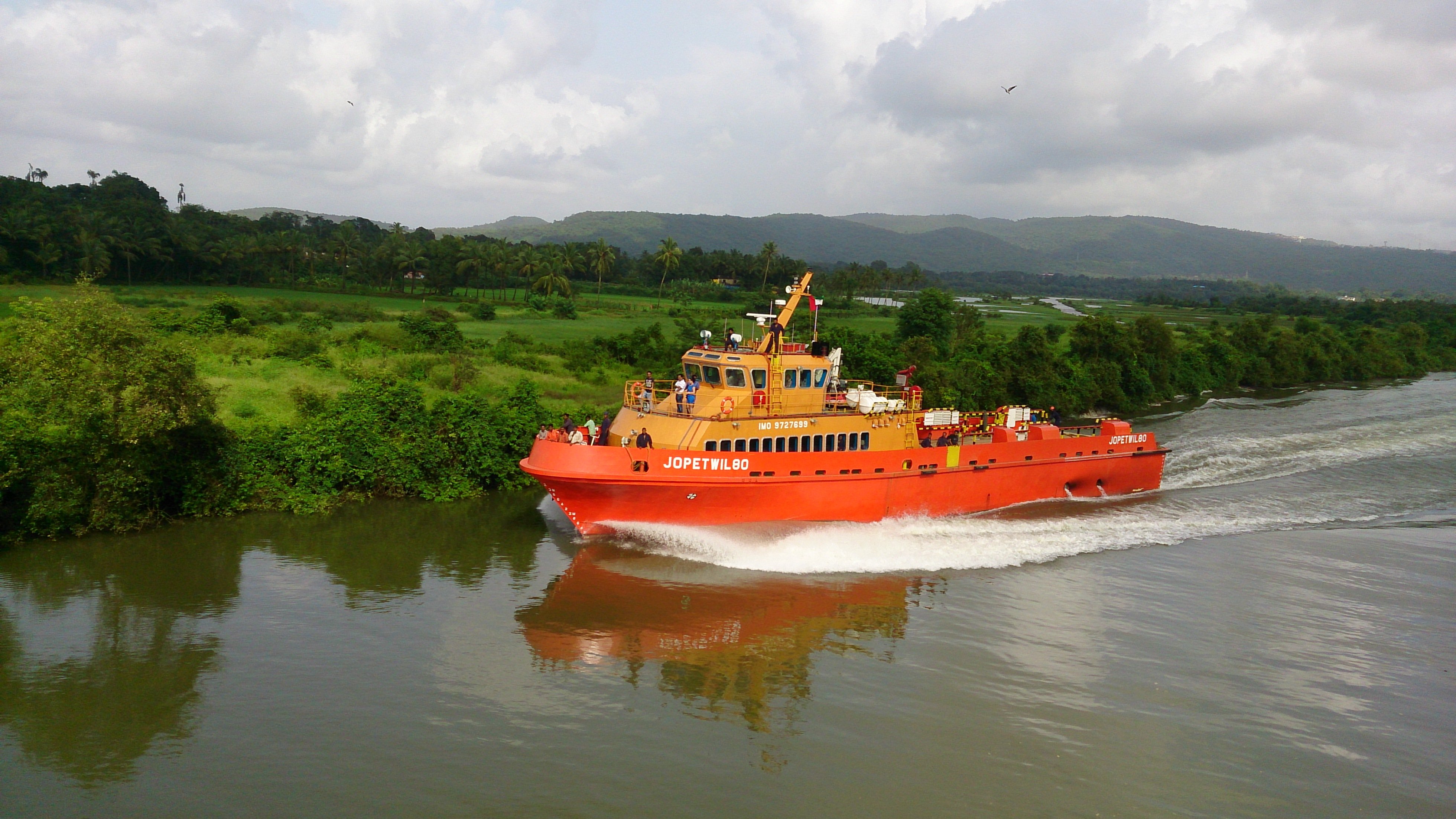40.38 M High Speed Aluminium Crew Boat