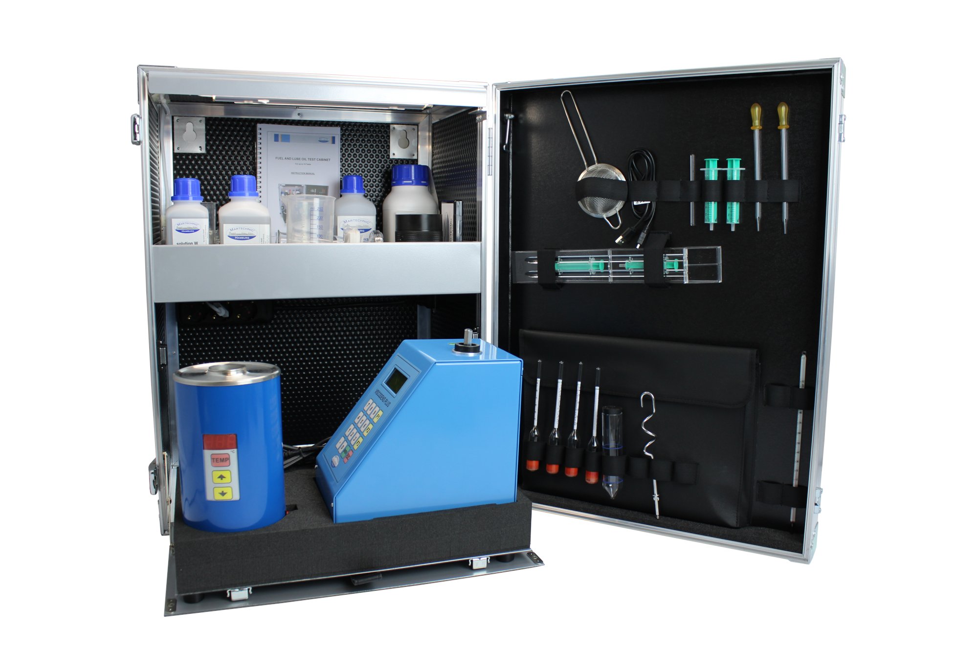 FUEL AND LUBE OIL TEST CABINET