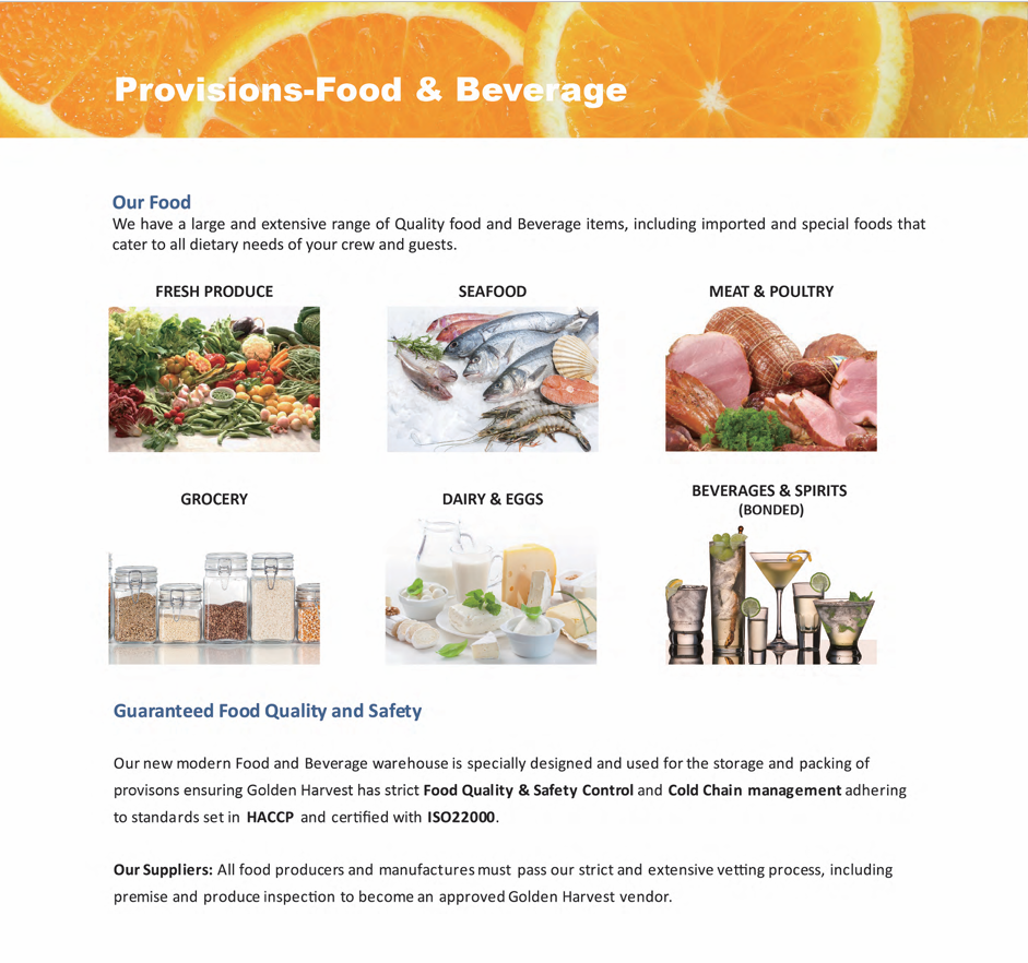 PROVISIONS