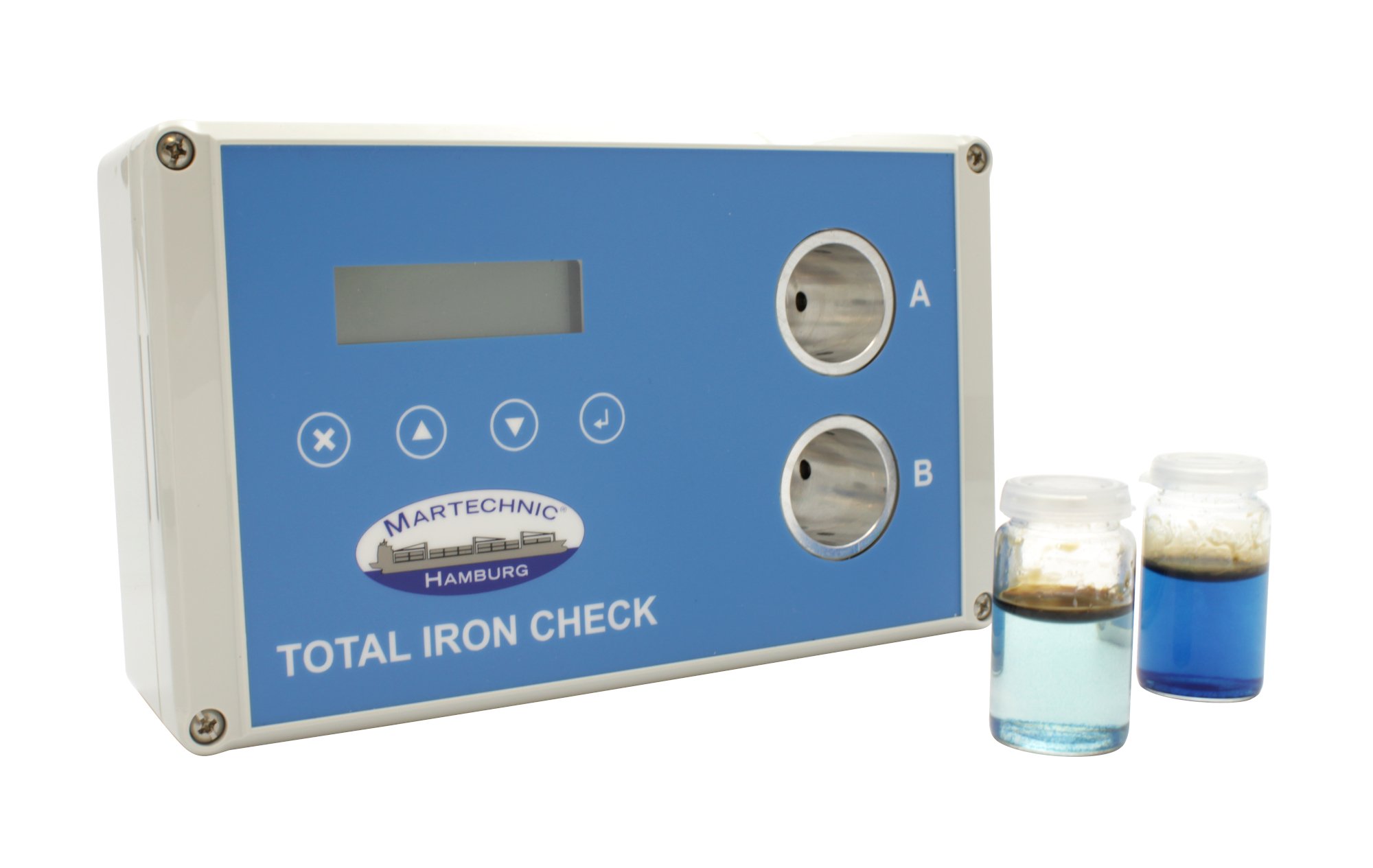 Test Device “TOTAL IRON CHECK”(Patent Number: 2982974): Total, Corroded & Abrasive Iron Content 